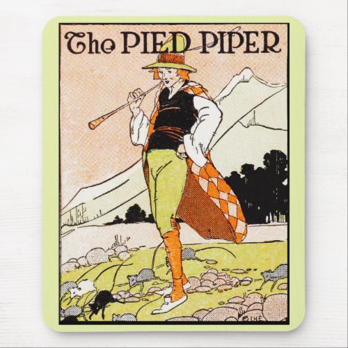The Pied Piper Childrens Nursery Mouse Pad