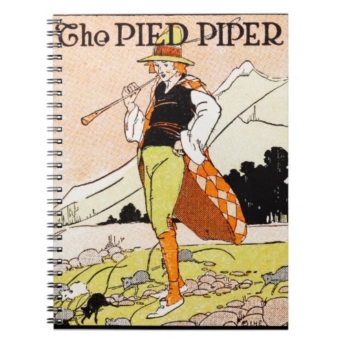 The Pied Piper Childrens Nursery Notebook