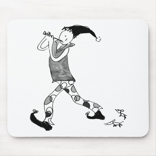 The Pied Piper of Hamelin Mouse Pad (Front)