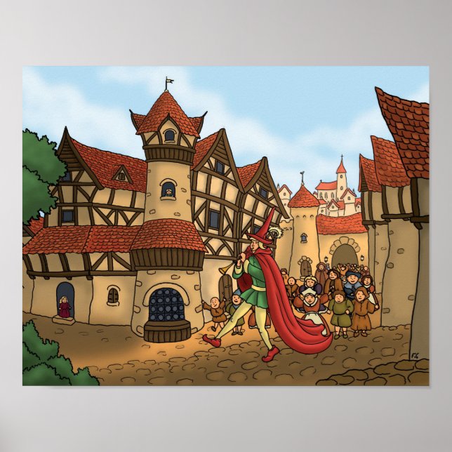 the pied piper & the children poster (Front)