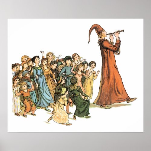 The Pied Piper The Wonderful Music Poster