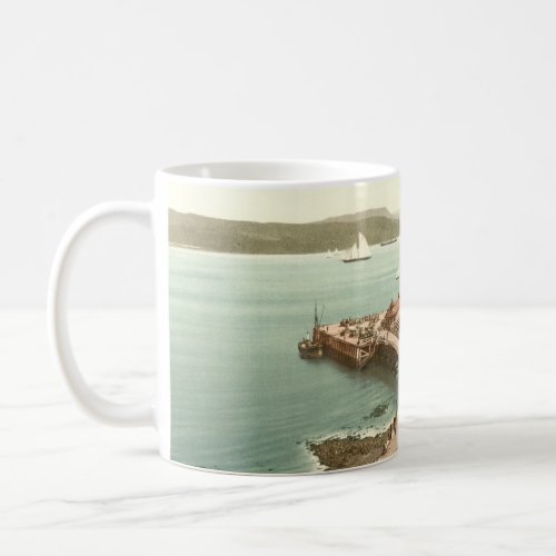 The Pier at Dunoon Argyll and Bute Scotland Coffee Mug