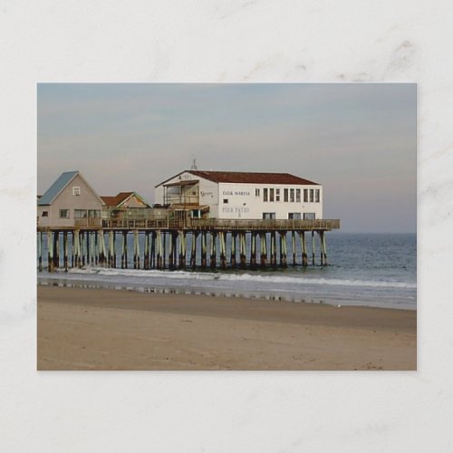 The Pier at Old Orchard Beach Maine Postcard