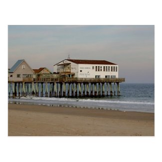 The Pier at Old Orchard Beach, Maine Postcard