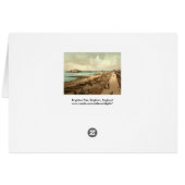 The Pier, Brighton, England Cards (Back Horizontal)