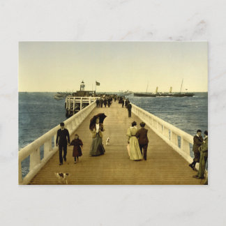 The pier Ostend Belgium Postcard