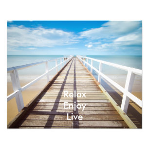 The pier photo print