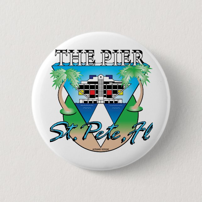 THE PIER PINBACK BUTTON (Front)