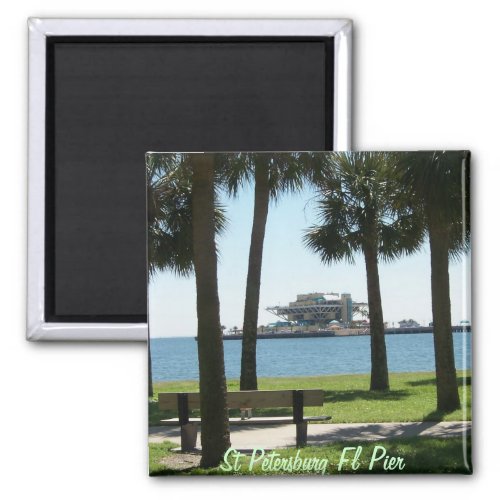 The Pier St Petersburg Florida Magnet