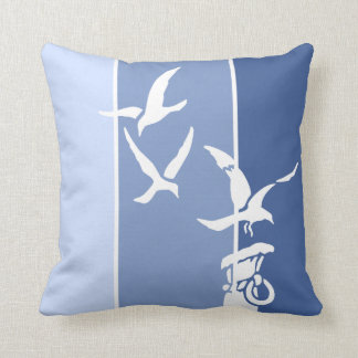The Pier Throw Pillow