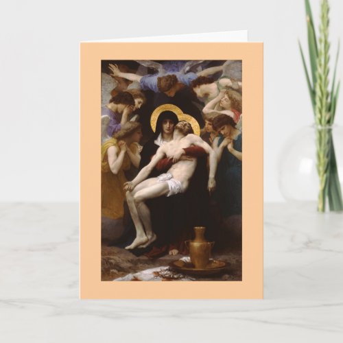 The Pieta by Bouguereau Card