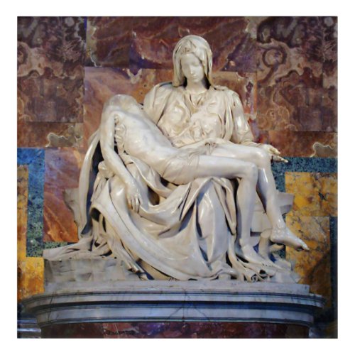 The Pieta by Michelangelo Acrylic Print