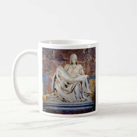 The Pieta By Michelangelo Coffee Mug
