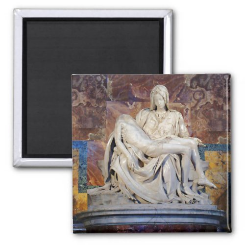 The Pieta by Michelangelo Magnet