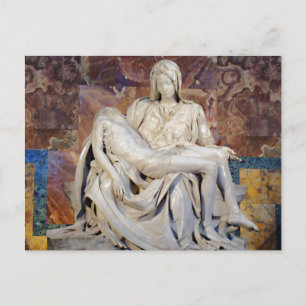 The Pieta by Michelangelo Postcard