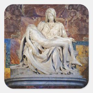 The Pieta by Michelangelo Sticker