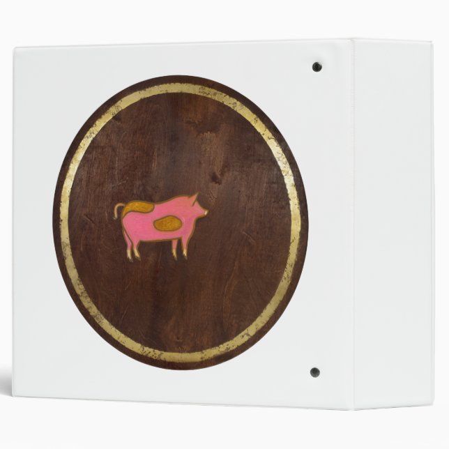 The Pig 2009 3 Ring Binder (Back/Spine)