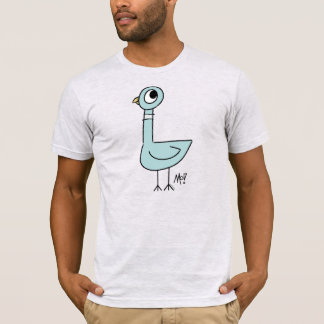 The Pigeon Classic Men's Ash T-Shirt