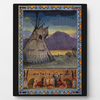 "The Piikuni Tribe" Plaque