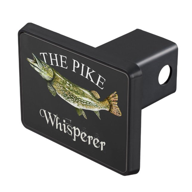 The Pike Whisperer Dark Hitch Cover (Top Right)