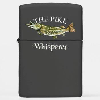 The Pike Whisperer Dark Zippo Lighter by pjwuebker at Zazzle