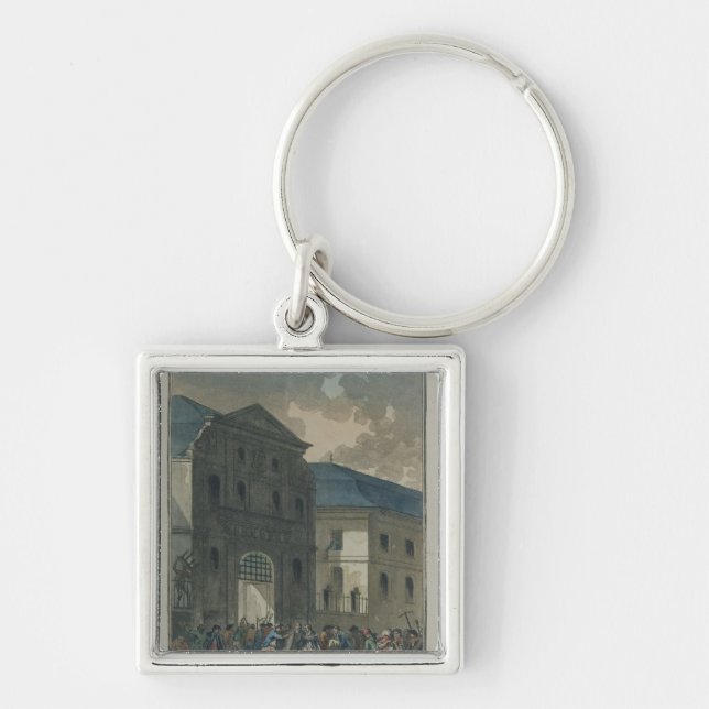 The Pillage of the Saint-Lazare Convent Keychain (Front)