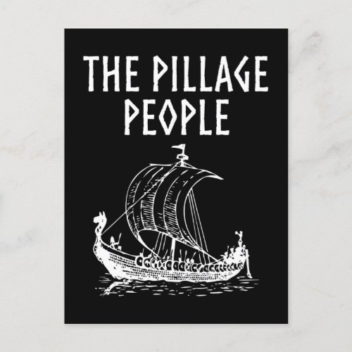 The Pillage People Postcard