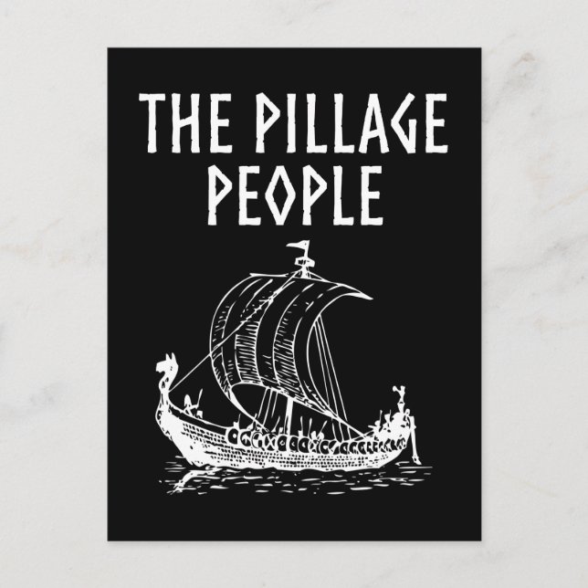The Pillage People Postcard (Front)
