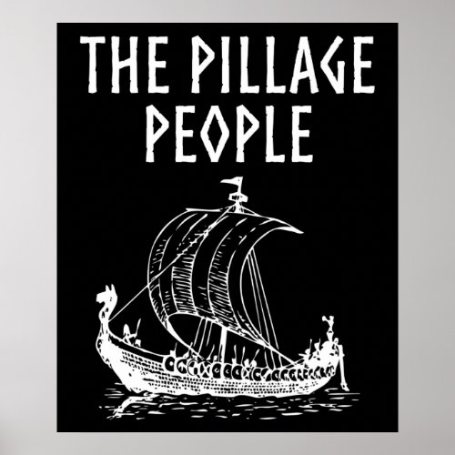 The Pillage People Poster