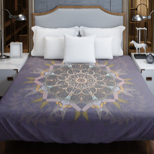 The pillared thread tie-in purpura refraction duvet cover