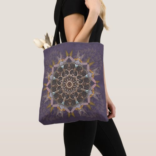 The pillared thread tie_in purpura refraction tote bag