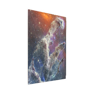 The Pillars of Creation   MIRI & NIRCam   JWST Metal Print