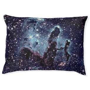The Pillars of Creation Nebula Blue Slate Dog Bed