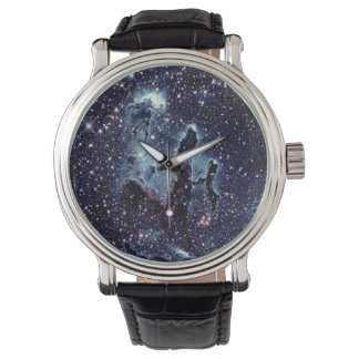 The Pillars of Creation Nebula Blue Slate Watch