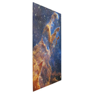 The Pillars of Creation | NIRCam | JWST Metal Print