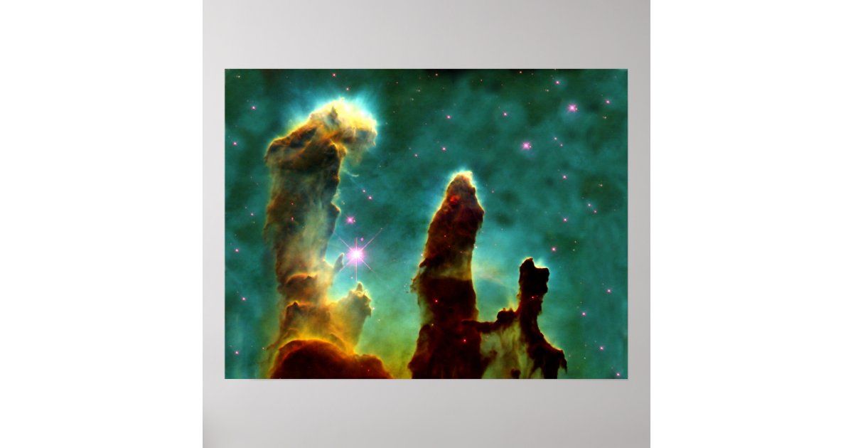 The Pillars of Creation Poster Zazzle