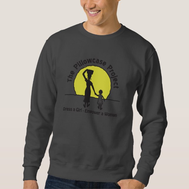 The Pillowcase Project Sweatshirt - Grey (Front)