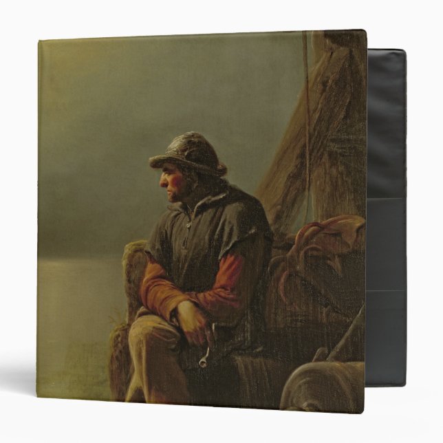 The Pilot Keeps Watch, 1851 3 Ring Binder (Front/Inside)