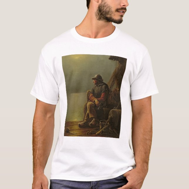 The Pilot Keeps Watch, 1851 T-Shirt (Front)