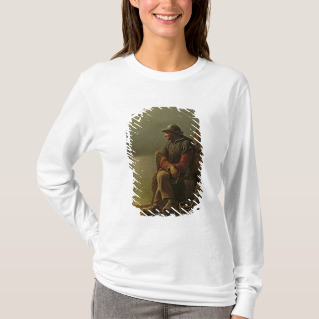 The Pilot Keeps Watch, 1851 T-Shirt (Front)