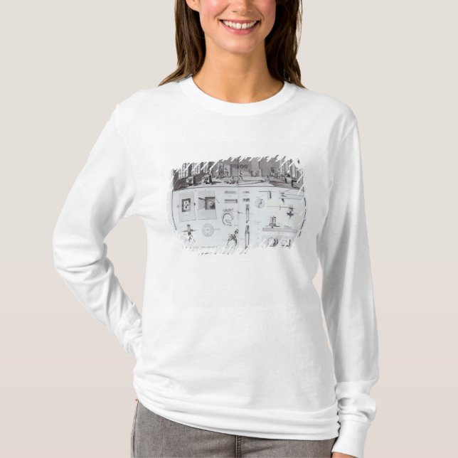 The Pin Factory, plate 2 from Volume IV T-Shirt (Front)
