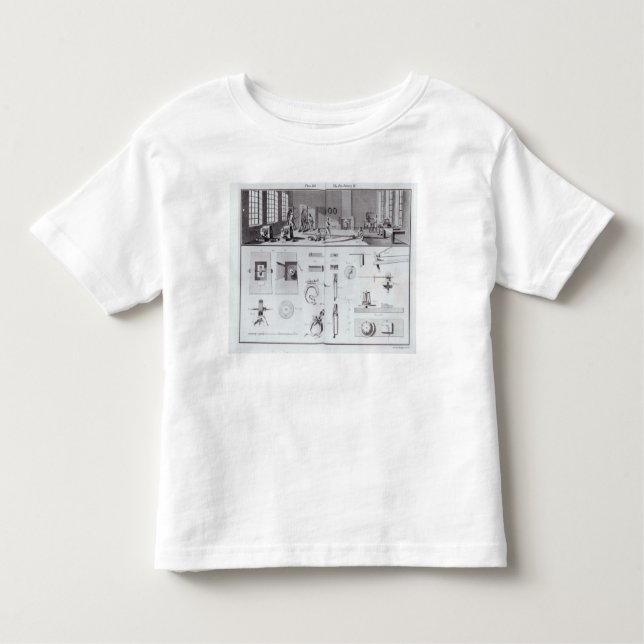 The Pin Factory, plate 2 from Volume IV Toddler T-shirt (Front)