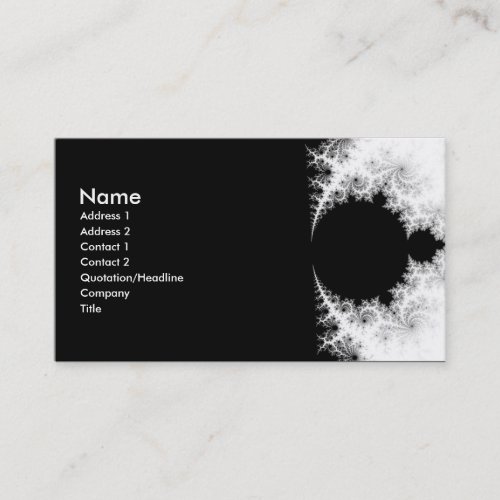 The Pines Business Card Template