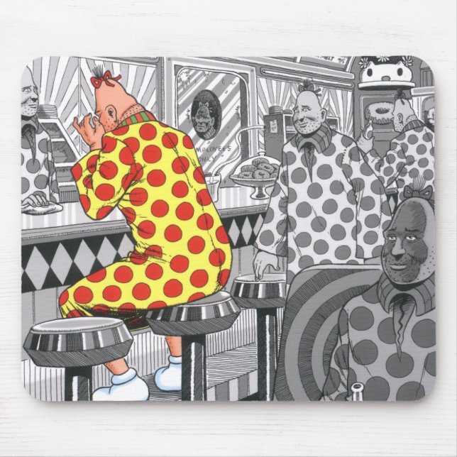The Pinhead Diner Mouse Pad (Front)