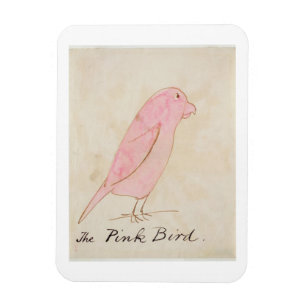The Pink Bird, from 'Sixteen Drawings of Comic Bir Magnet