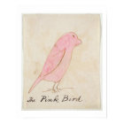 The Pink Bird, from 'Sixteen Drawings of Comic Bir
