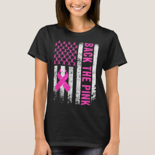 The Pink Breast Cancer Awareness Flag Toddler Wome T-Shirt