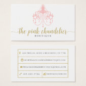 The Pink Chandelier (Front & Back)