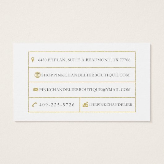 The Pink Chandelier (Back)