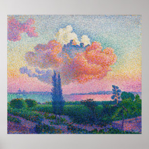 The Pink Cloud (1896) by Henri-Edmond Cross Poster